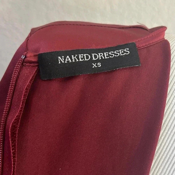 Naked Dresses Burgundy Dress - Picture 7 of 7